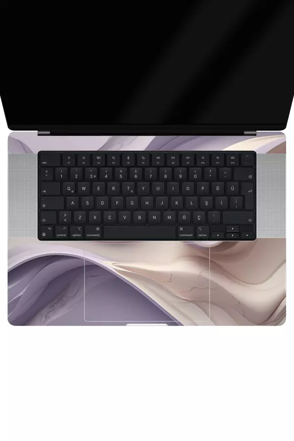 Papscover Macbook Pro 14" (2021 M1) Kaplama - Lavanta Mermer - Image 1