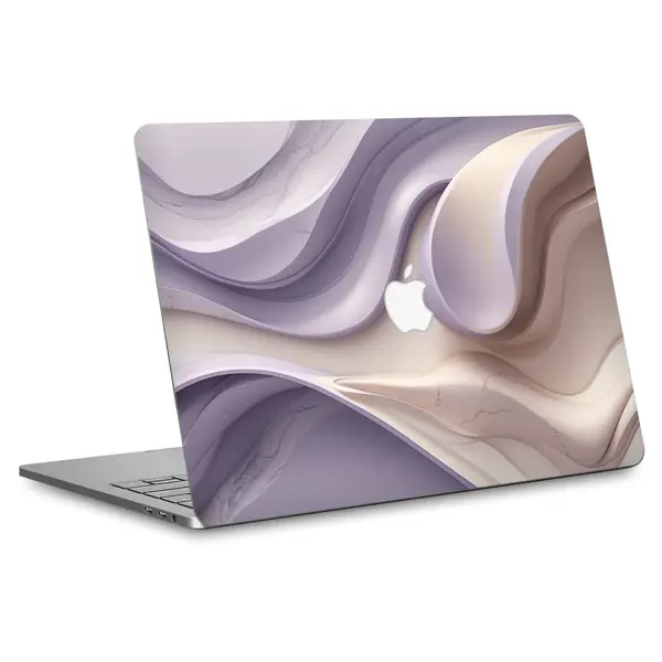 Papscover Macbook Pro 13" (2020 M1) Kaplama - Lavanta Mermer - Image 1