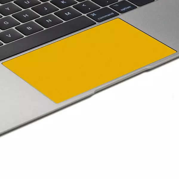 Papscover Macbook Pro 15" (2019) Kaplama - Dokulu Sarı - Image 1