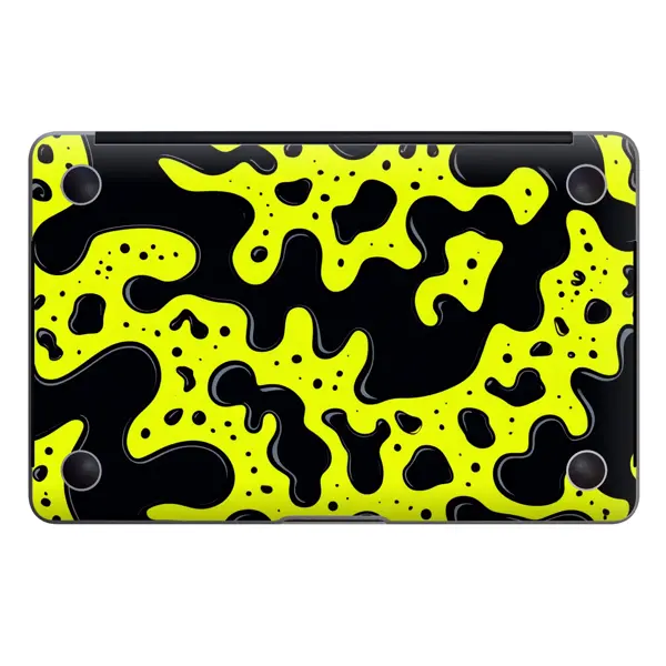 Papscover Macbook Air 13" (2018-2019) Kaplama - Sarı İzohips - Image 1