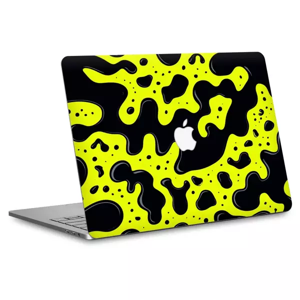 Papscover Macbook Pro 13" (2022 M2) Kaplama - Sarı İzohips - Image 1