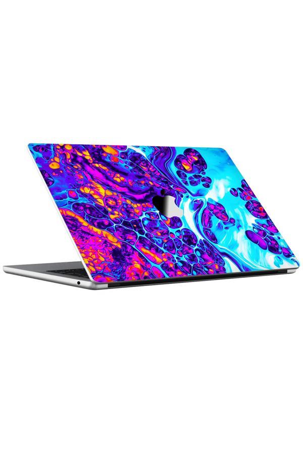 Papscover Macbook Air 13" (2022 M2) Kaplama - Mistik Mor Dalga - Image 1