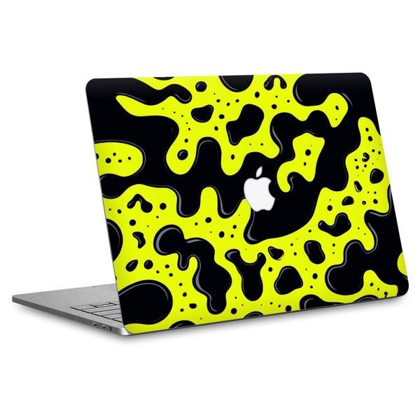 Papscover Macbook Air 13" (2018-2019) Kaplama - Sarı İzohips - Image 1