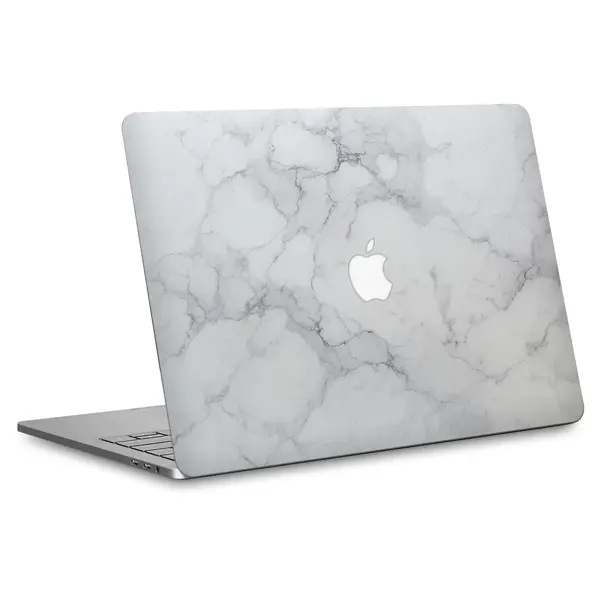 Papscover Macbook Pro 13" (2013-2015 Retina) Kaplama - Beyaz Zemin - Image 1