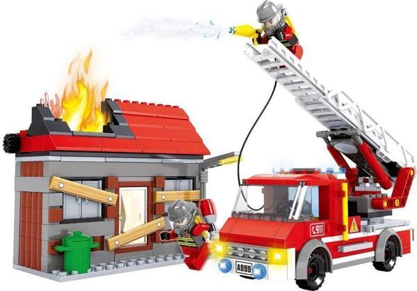 Ausini 355 Parça Merdivenli Söndürücü İtfaiye Kamyonu - Image 1