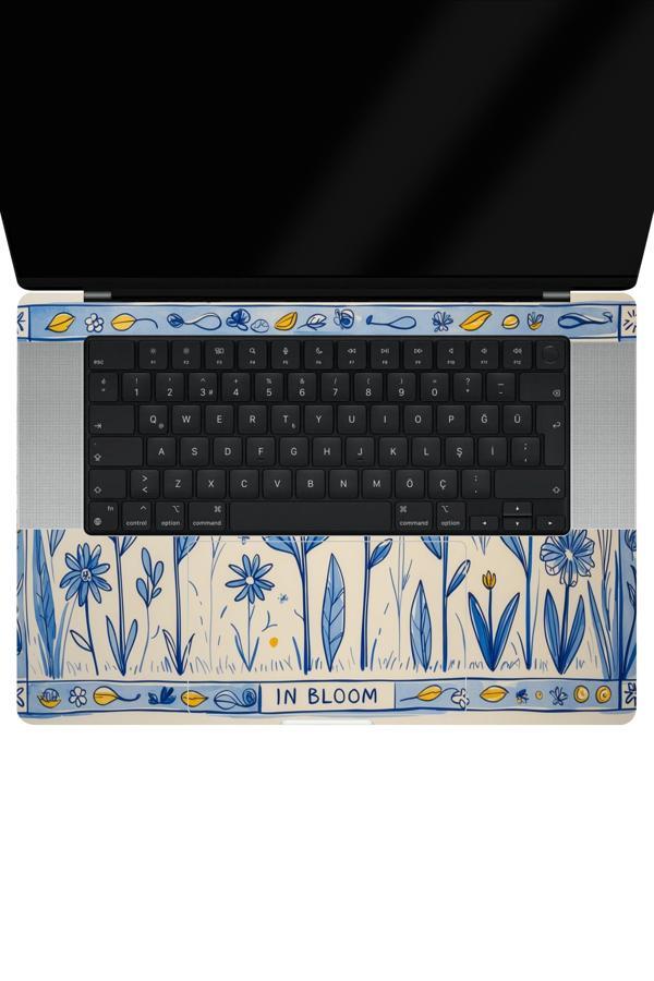 Papscover Macbook Pro 14" (2021 M1) Kaplama - Mavi Bahar - Image 1