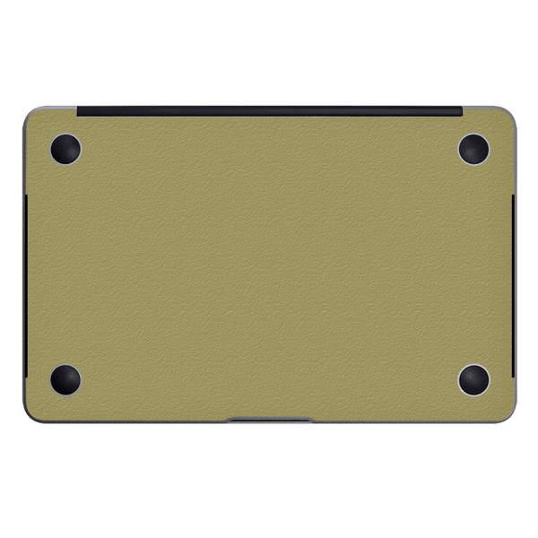 Papscover Macbook Pro 13" (2013-2015 Retina) Kaplama - Dokulu Haki Yeşil - Image 1