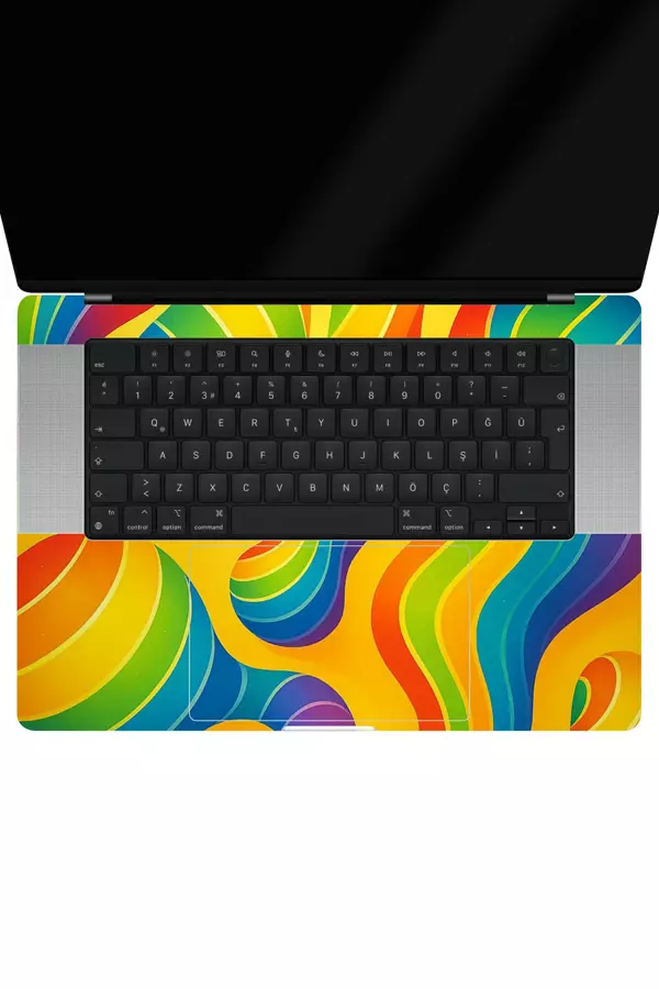 Papscover Macbook Pro 14" (2023 M2) Kaplama - Gökkuşağı - Image 1