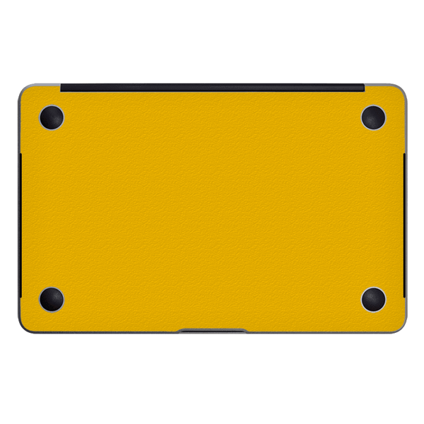 Papscover Macbook Pro 13" (2013-2015 Retina) Kaplama - Dokulu Sarı - Image 1