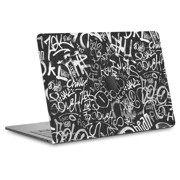 Papscover Macbook Air 13" (2018-2019) Kaplama - Grove Street Grafiti - Image 1