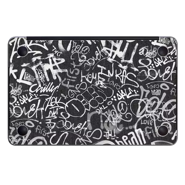 Papscover Macbook Air 13" (2018-2019) Kaplama - Grove Street Grafiti - Image 1