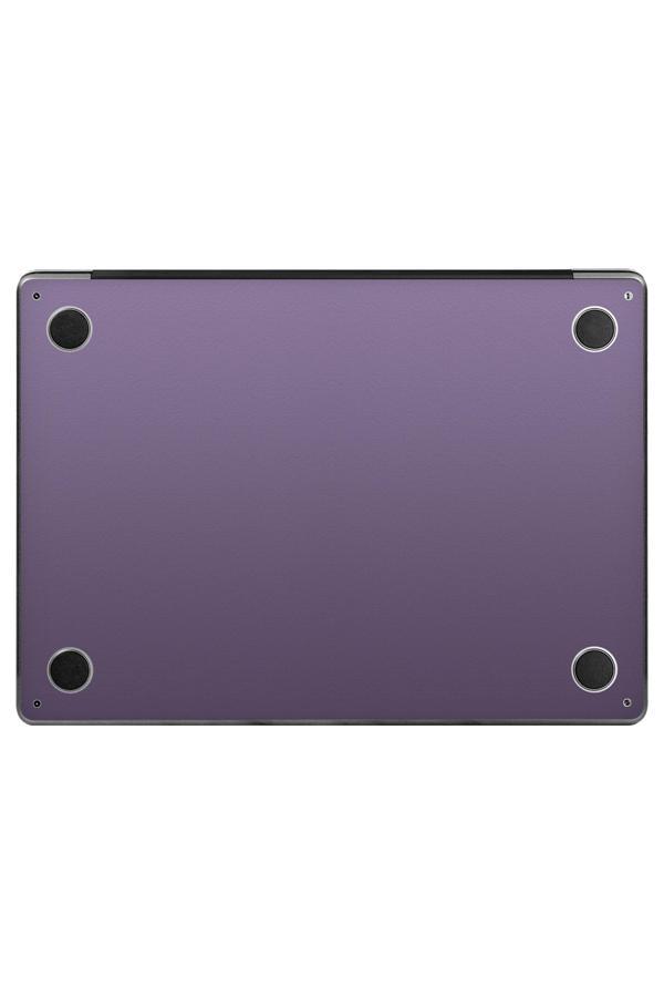 Papscover Macbook Air 13" (2022 M2) Kaplama - Dokulu Derin Mor - Image 1