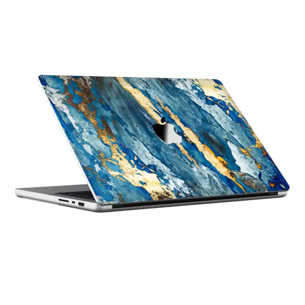 Papscover Macbook Pro 14" (2021 M1) Kaplama - Mistik Mermer - Image 1