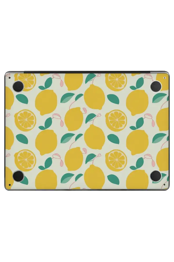 Papscover Macbook Air 13" (2024 M3) Kaplama - Limon Çiçeği - Image 1