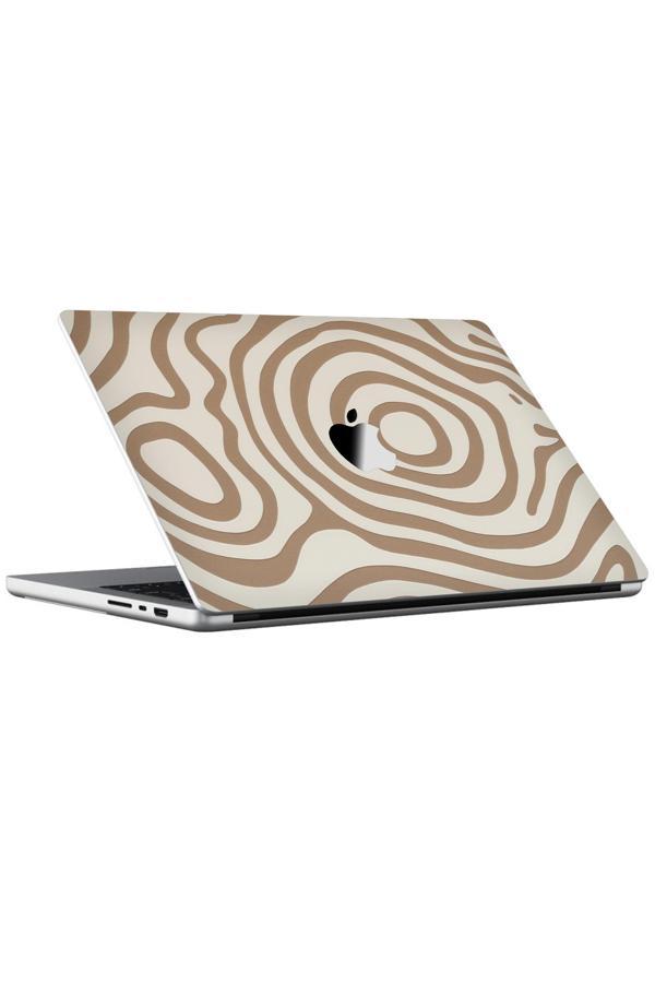 Papscover Macbook Pro 16" (2023 M3) Kaplama - Ahşap İzi - Image 1