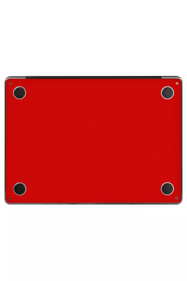 Papscover Macbook Air 13" (2022 M2) Kaplama - Dokulu Kırmızı - Image 1