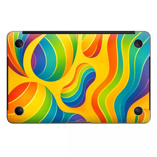 Papscover Macbook Pro 13" (2013-2015 Retina) Kaplama - Gökkuşağı - Image 1