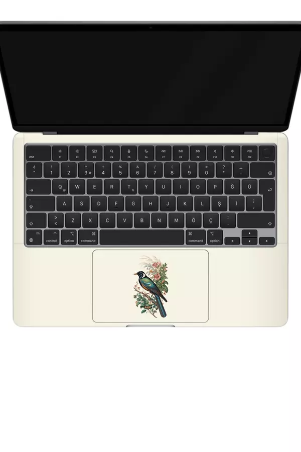 Papscover Macbook Air 13" (2022 M2) Kaplama - Saray Kuşu - Image 1