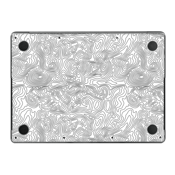 Papscover Macbook Pro 14" (2021 M1) Kaplama - Beyaz İzohips - Image 1