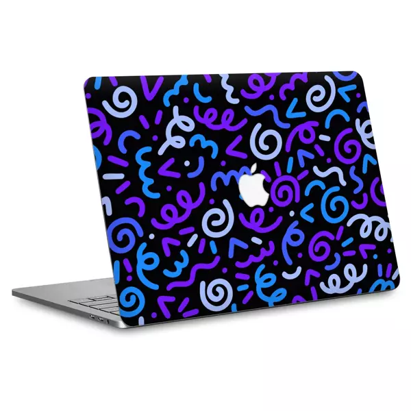 Papscover Macbook Pro 15" (2019) Kaplama - Konfeti - Image 1