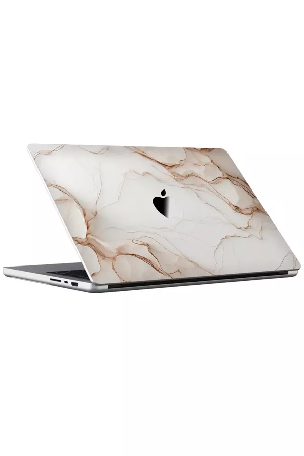 Papscover Macbook Pro 14" (2023 M2) Kaplama - Kırık Mermer - Image 1