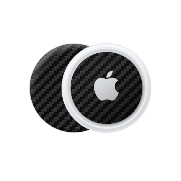 Papscover Apple Airtag Kaplama Siyah Karbon Fiber - Image 1