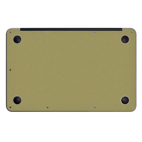 Papscover Macbook Air 13" (2020 M1) Kaplama - Dokulu Haki Yeşil - Image 1