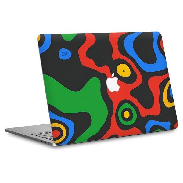 Papscover Macbook Pro 13" (2020 M1) Kaplama - Renkli İzohips - Image 1
