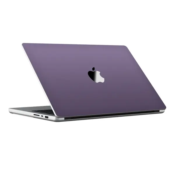 Papscover Macbook Pro 16" (2021 M1 Max) Kaplama - Dokulu Derin Mor - Image 1