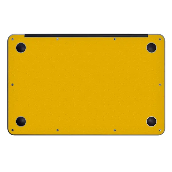 Papscover Macbook Air 13" (2020 M1) Kaplama - Dokulu Sarı - Image 1