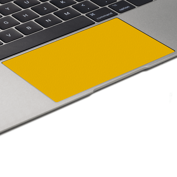 Papscover Macbook Air 13" (2020 M1) Kaplama - Dokulu Sarı - Image 1