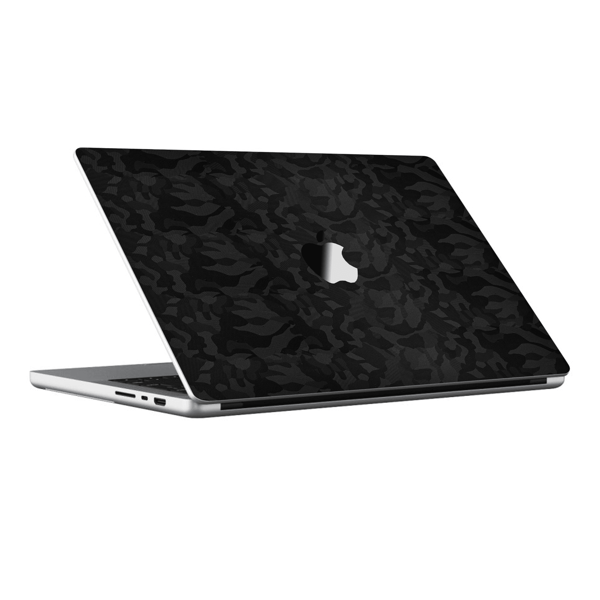 Papscover Macbook Pro 16" (2021 M1 Max) Kaplama - Siyah Kamuflaj - Image 1