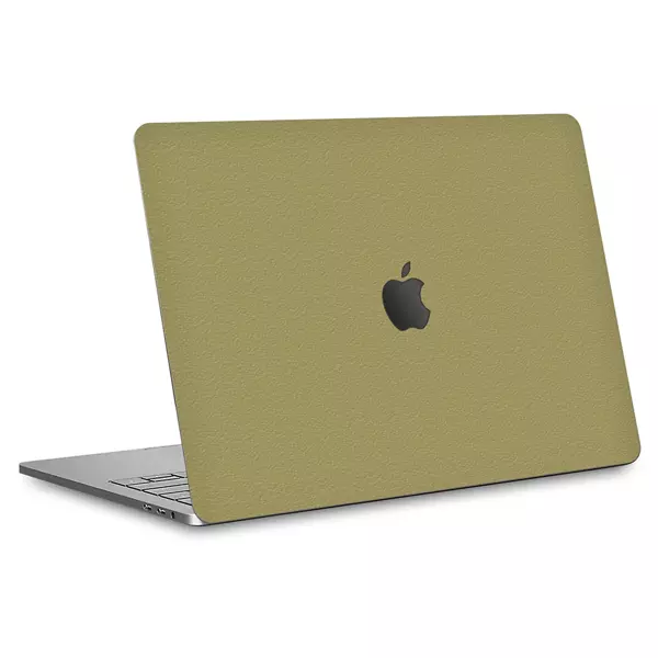 Papscover Macbook Pro 13" (2020 M1) Kaplama - Dokulu Haki Yeşil - Image 1