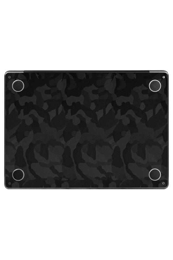 Papscover Macbook Air 13" (2022 M2) Kaplama - Siyah Kamuflaj - Image 1