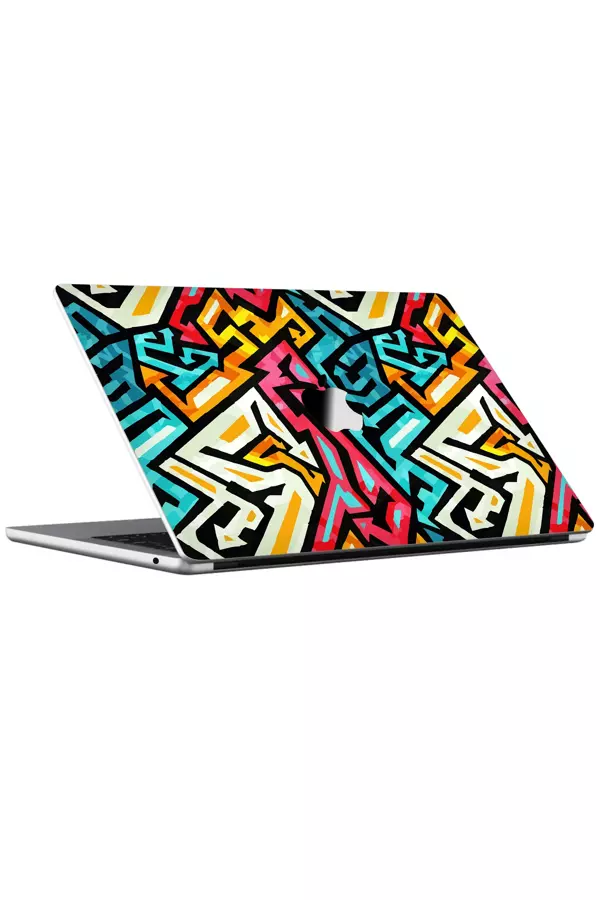 Papscover Macbook Air 13" (2022 M2) Kaplama - Grafiti - Image 1