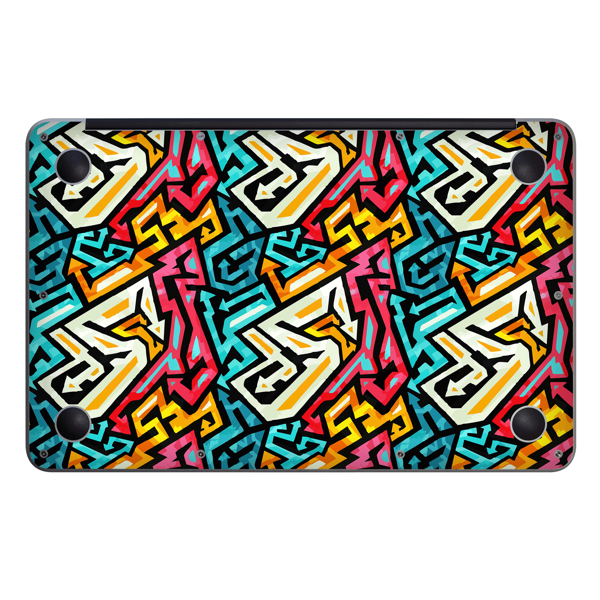 Papscover Macbook Air 13" (2020 M1) Kaplama - Grafiti - Image 1