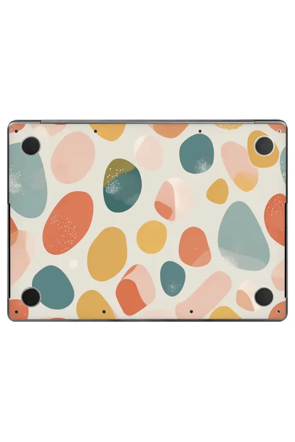 Papscover Macbook Pro 16" (2023 M3) Kaplama - Renkli Taşlar - Image 1