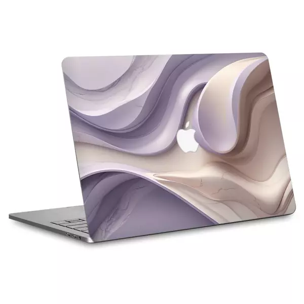 Papscover Macbook Pro 13" (2013-2015 Retina) Kaplama - Lavanta Mermer - Image 1