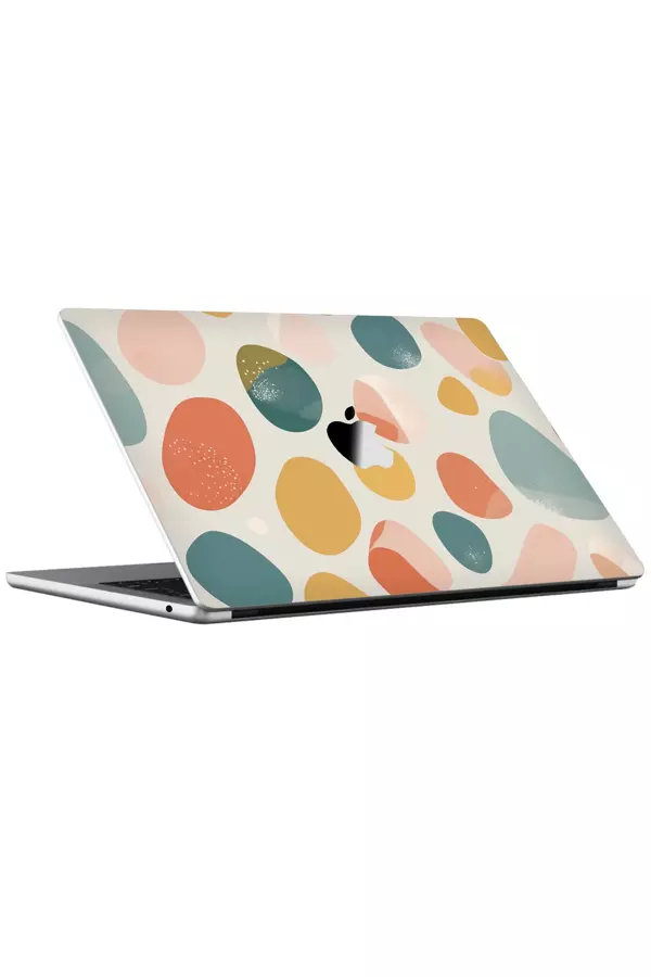 Papscover Macbook Air 13" (2024 M3) Kaplama - Renkli Taşlar - Image 1