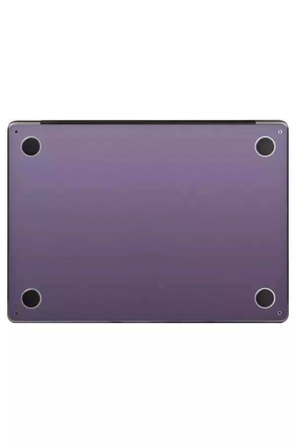 Papscover Macbook Air 13" (2024 M3) Kaplama - Dokulu Derin Mor - Image 1