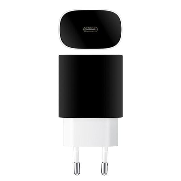 Papscover Samsung 25W Şarj Aleti Kaplama Mat Siyah - Image 1