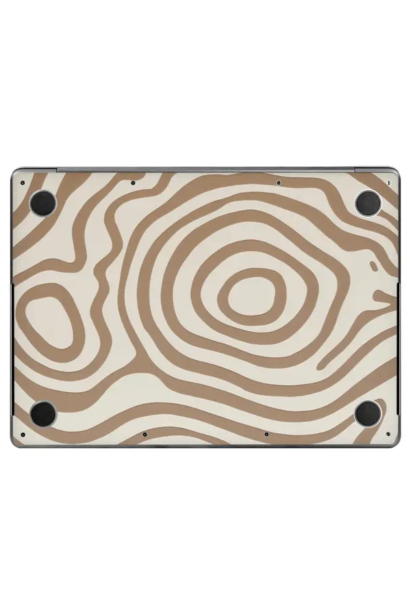 Papscover Macbook Pro 14" (2023 M2) Kaplama - Ahşap İzi - Image 1