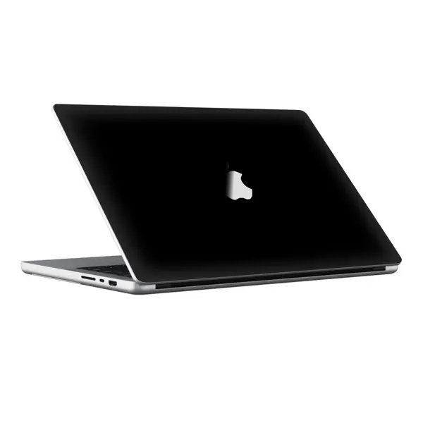 Papscover Macbook Pro 16" (2021 M1 Max) Kaplama - Mat Siyah - Image 1