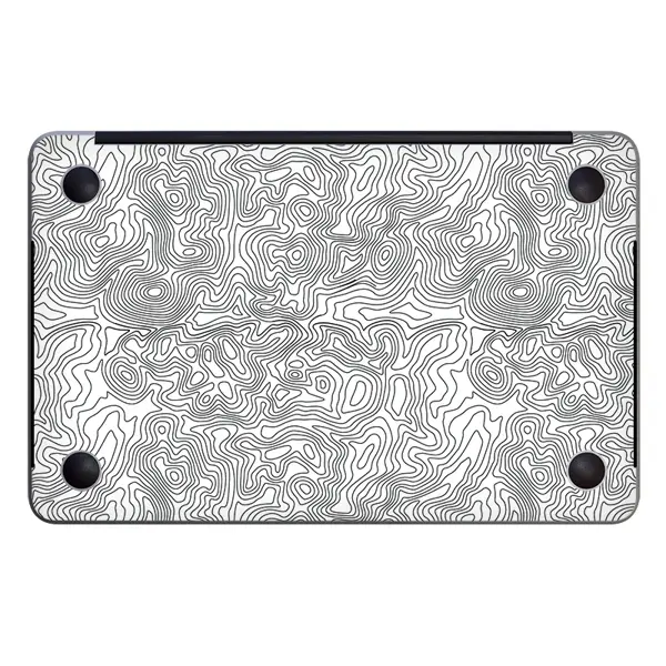 Papscover Macbook Pro 15" (2019) Kaplama - Beyaz İzohips - Image 1