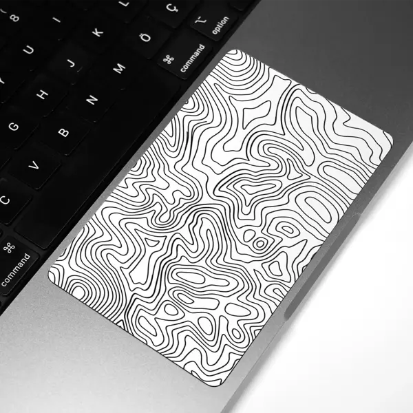 Papscover Macbook Pro 14" (2023 M2) Kaplama - Beyaz İzohips - Image 1