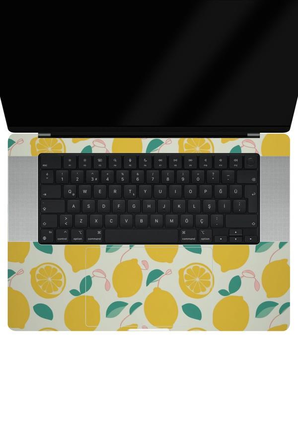 Papscover Macbook Pro 16" (2023 M3) Kaplama - Limon Çiçeği - Image 1