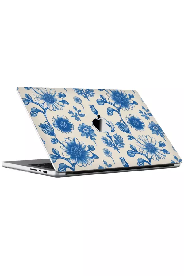 Papscover Macbook Pro 16" (2023 M3) Kaplama - Mavi Bahçe - Image 1