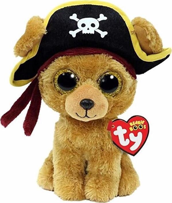 Ty Beanie Boos Peluş Korsan Köpek Rowan 15 cm - Image 1