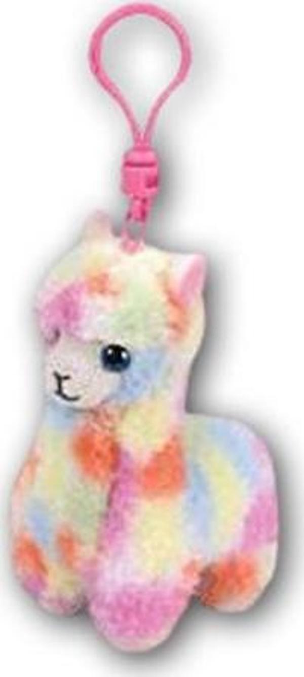 Ty Beanie Boos Peluş Renkli Lama Anahtarlık Lola - Image 1