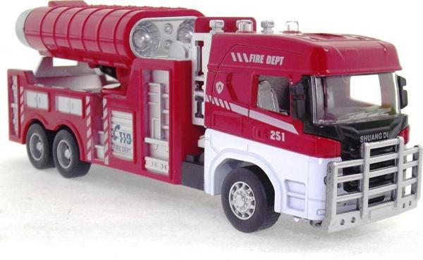 Die Cast Model Çek Bırak Duman Emici İtfaiye Kamyonu - Image 1